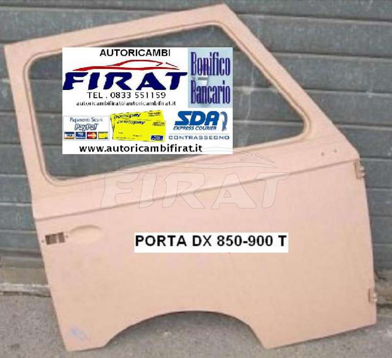 PORTA FIAT 850 T - 900 T DX